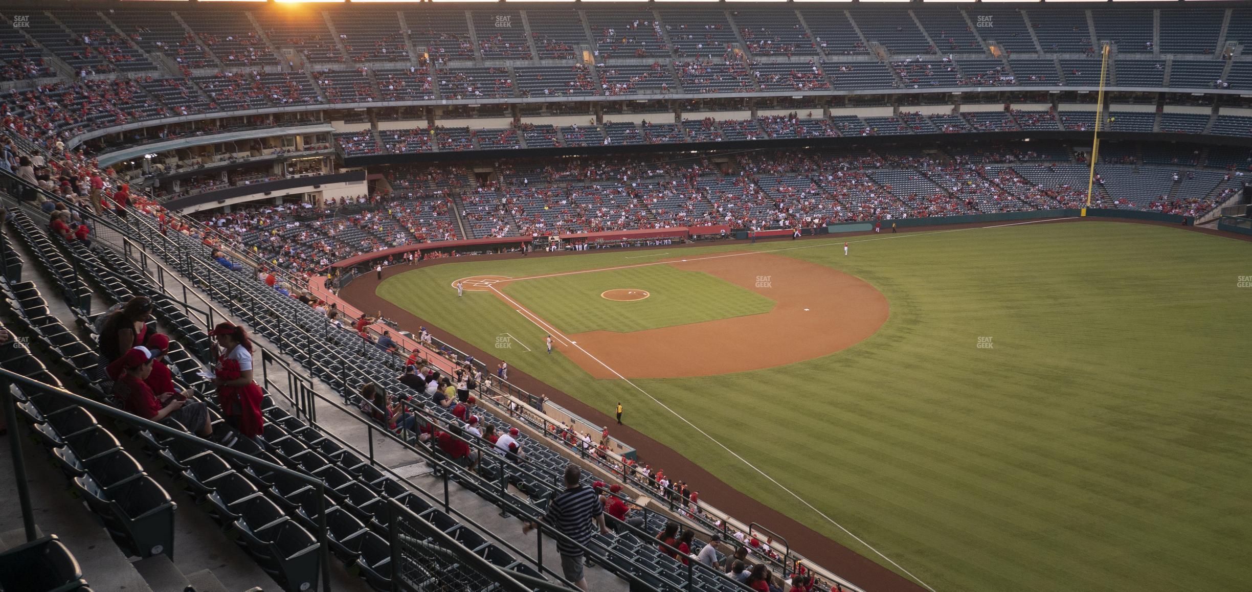 Seating view for Angel Stadium of Anaheim Section 535