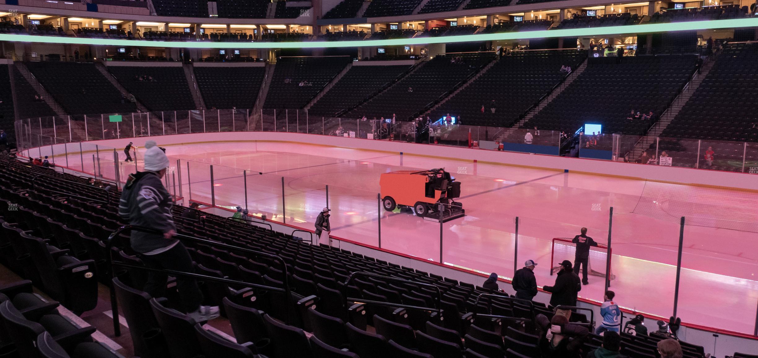 Seating view for Xcel Energy Center Section 101