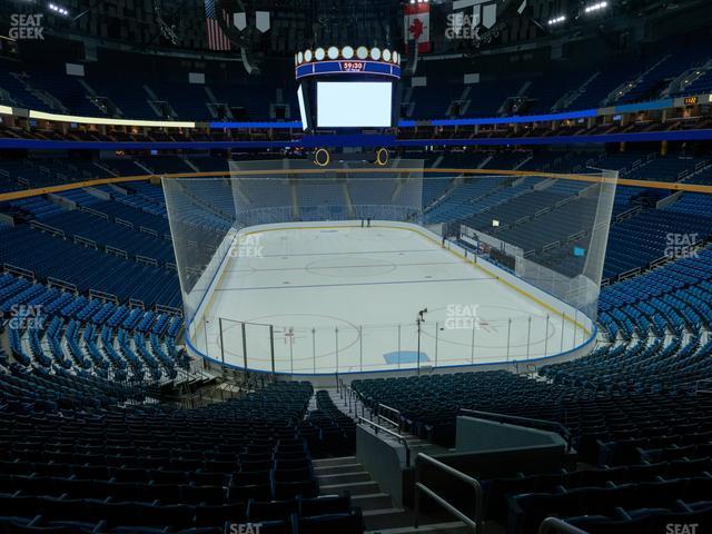 Seating view for KeyBank Center Section Studio Box 5