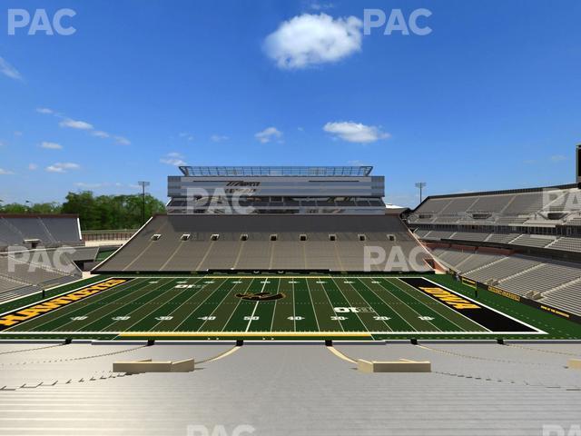 Seating view for Kinnick Stadium Section 105