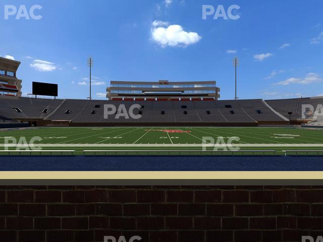 Seating view for Vaught Hemingway Stadium Section Chairback O