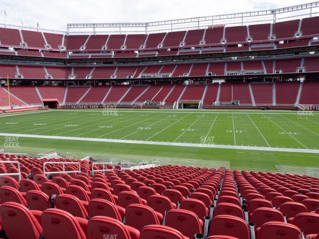 Seating view for Levi's Stadium Section C 136