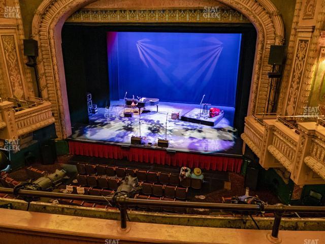 Seating view for Paramount Theatre Austin Section Mezzanine Right Center