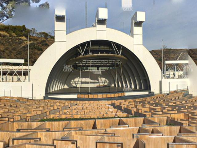 Seating view for Hollywood Bowl Section Terrace 5