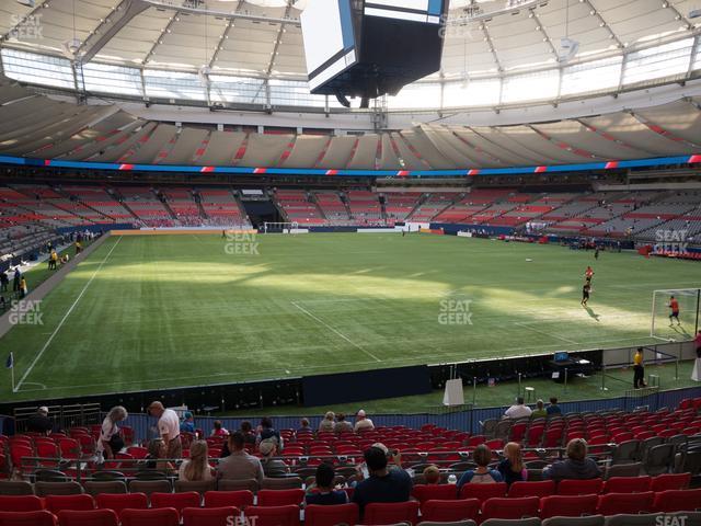 Seating view for BC Place Stadium Section 231