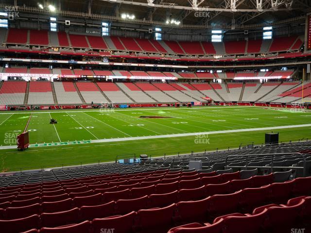 Seating view for State Farm Stadium Section 132