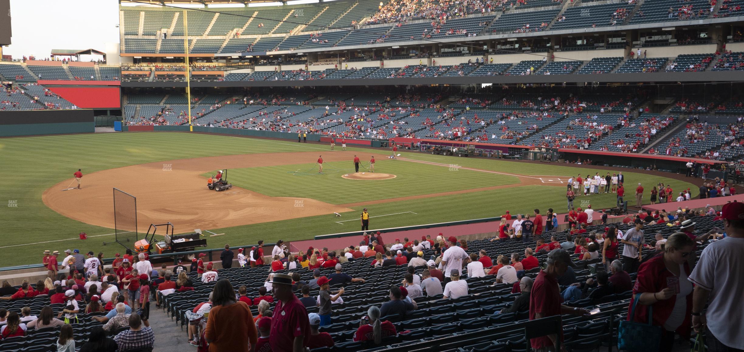 Seating view for Angel Stadium of Anaheim Section 209