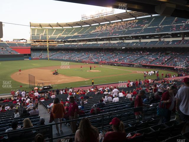 Seating view for Angel Stadium of Anaheim Section 209