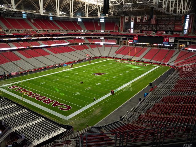 Seating view for State Farm Stadium Section Ring Of Honor Wc 453