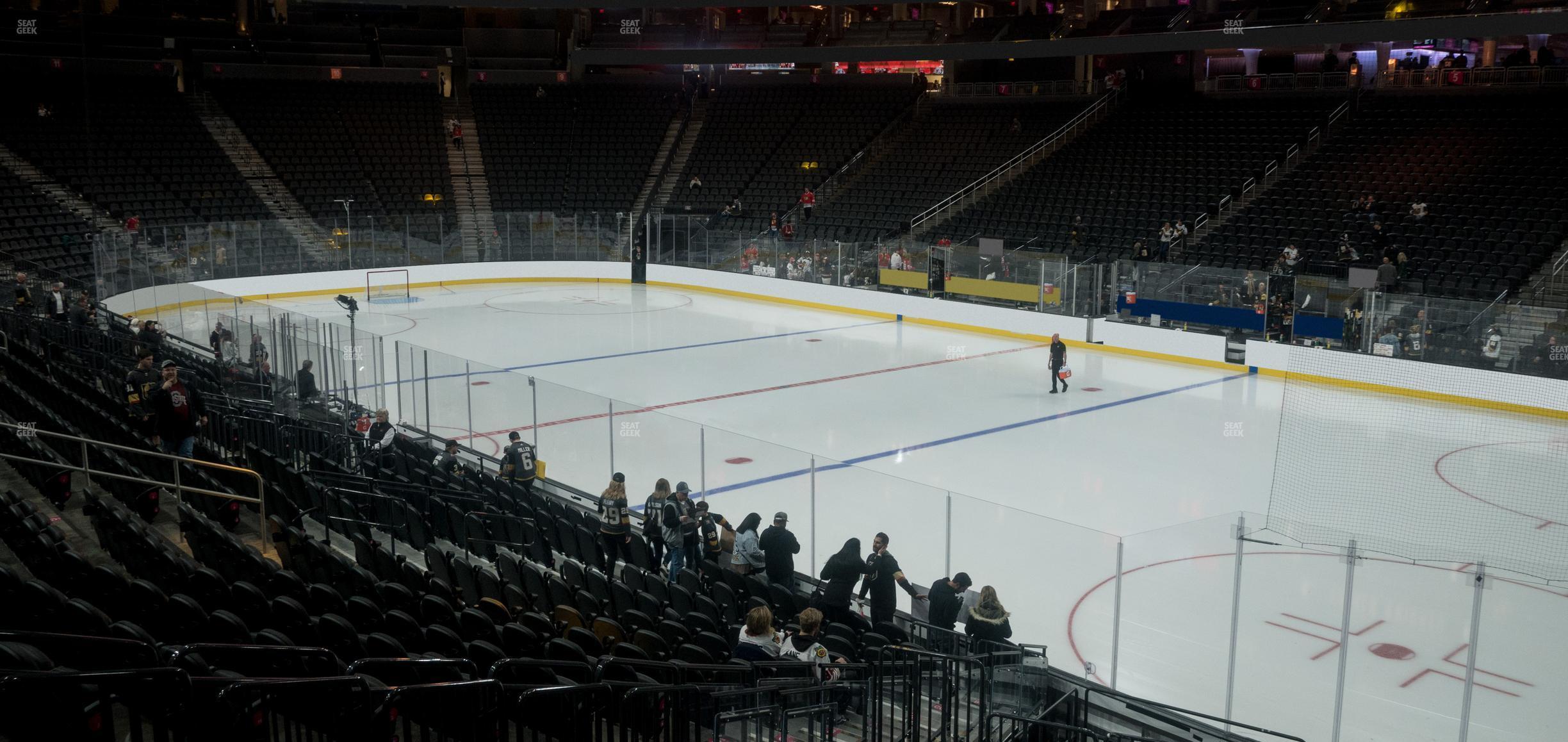 Seating view for T-Mobile Arena Section 18