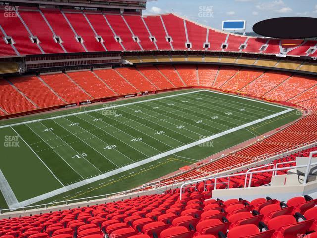 Seating view for GEHA Field at Arrowhead Stadium Section 306