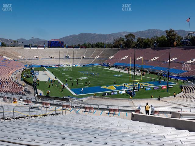 Seating view for Rose Bowl Stadium Section Upper 24