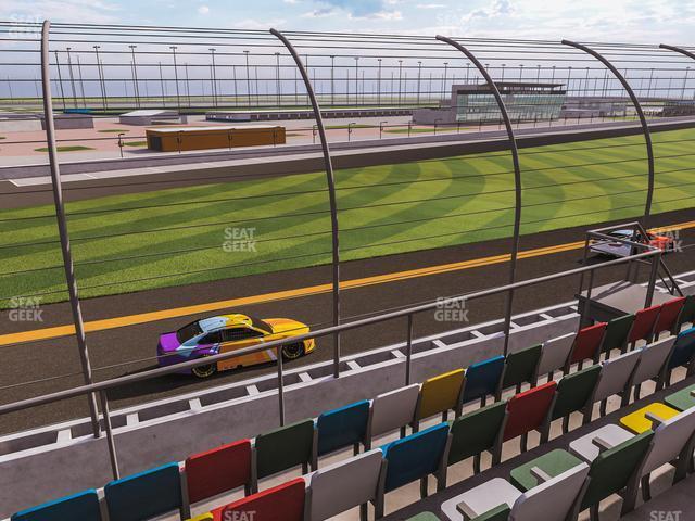 Seating view for Daytona International Speedway Section Front 135