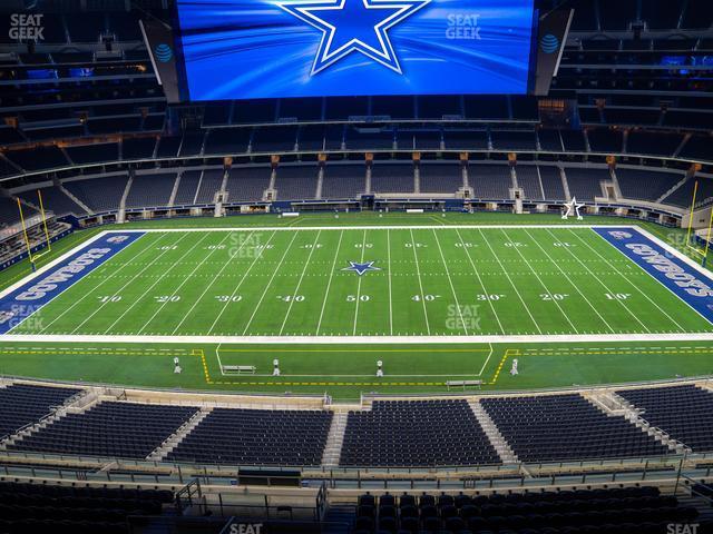 Seating view for AT&T Stadium Section Ring Of Honor Suite 546