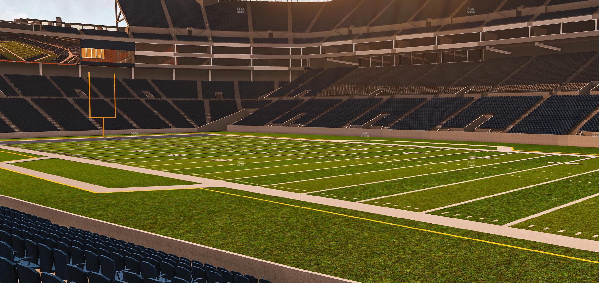 Seating view for Lumen Field Section 105