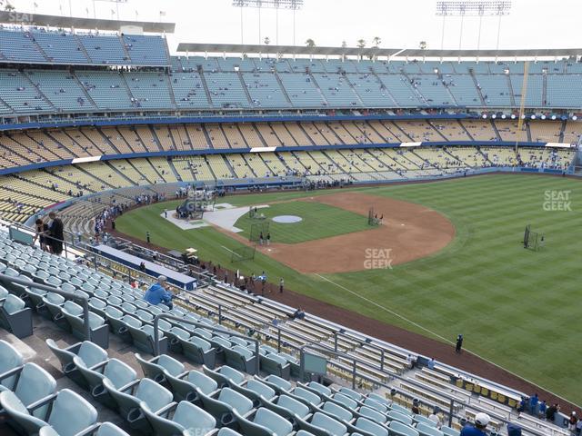 Seating view for Dodger Stadium Section 40 Rs