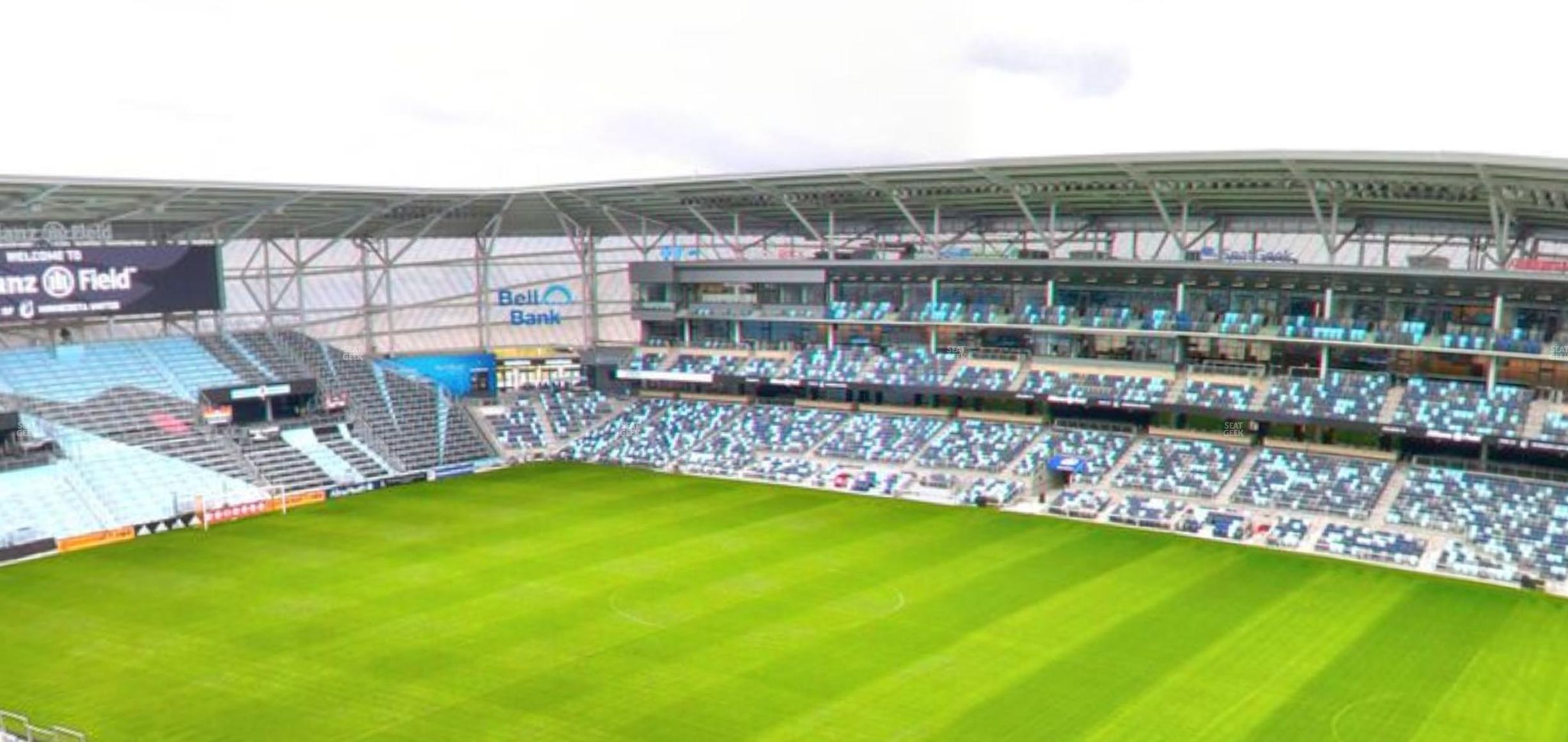 Seating view for Allianz Field Section 109