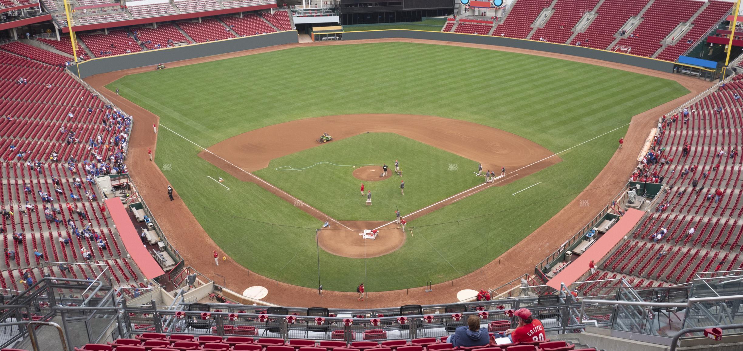 Seating view for Great American Ball Park Section 524