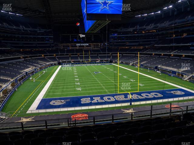 Seating view for AT&T Stadium Section 249