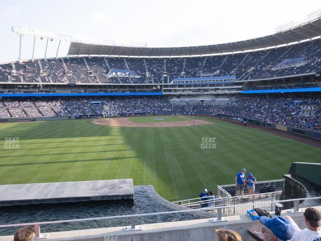 Seating view for Kauffman Stadium Section 202