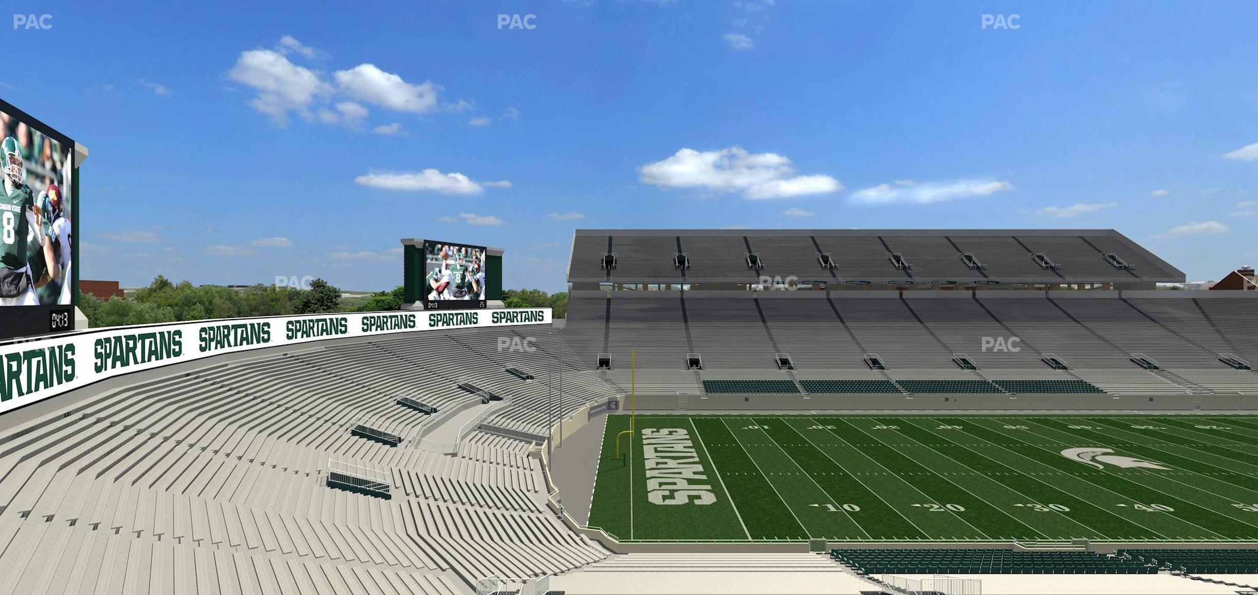 Seating view for Spartan Stadium (Michigan) Section 27