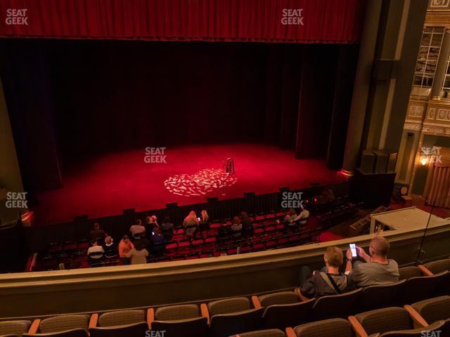 Seating view for Brown Theatre at The Kentucky Center Section Balcony Left Center