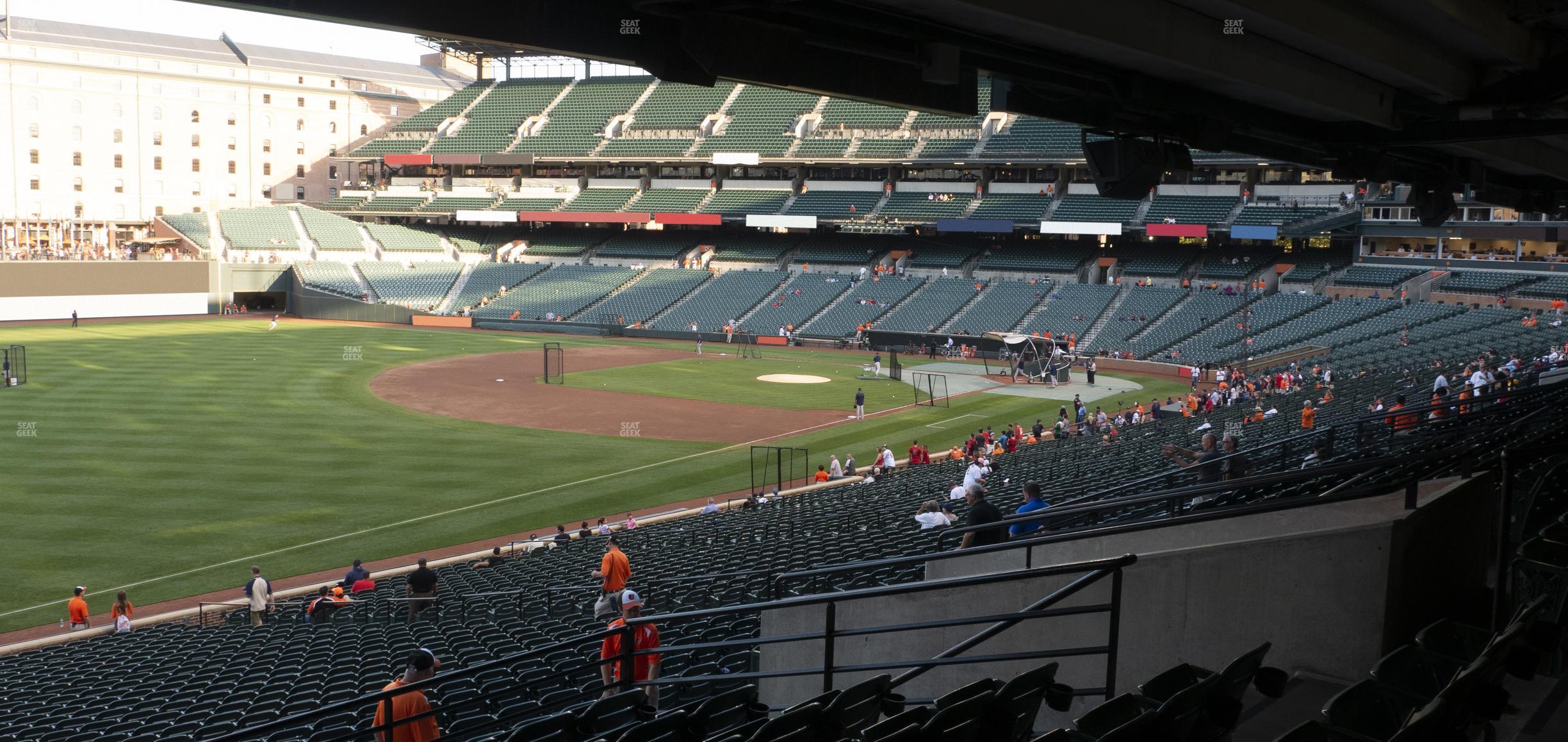 Seating view for Oriole Park at Camden Yards Section 67