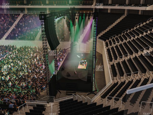 Seating view for Moody Center ATX Section Loge 57