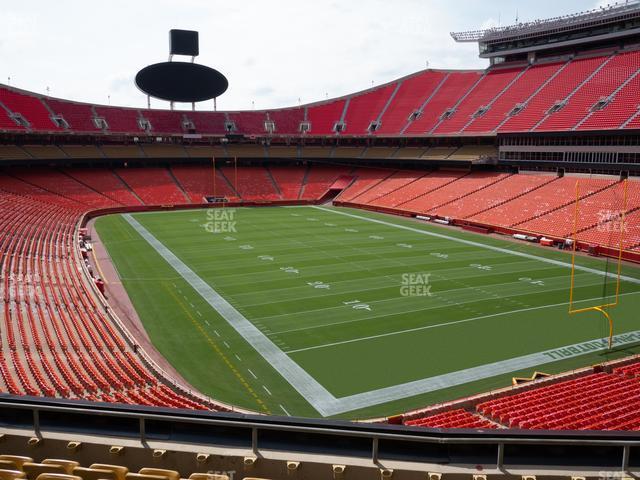 Seating view for GEHA Field at Arrowhead Stadium Section 239