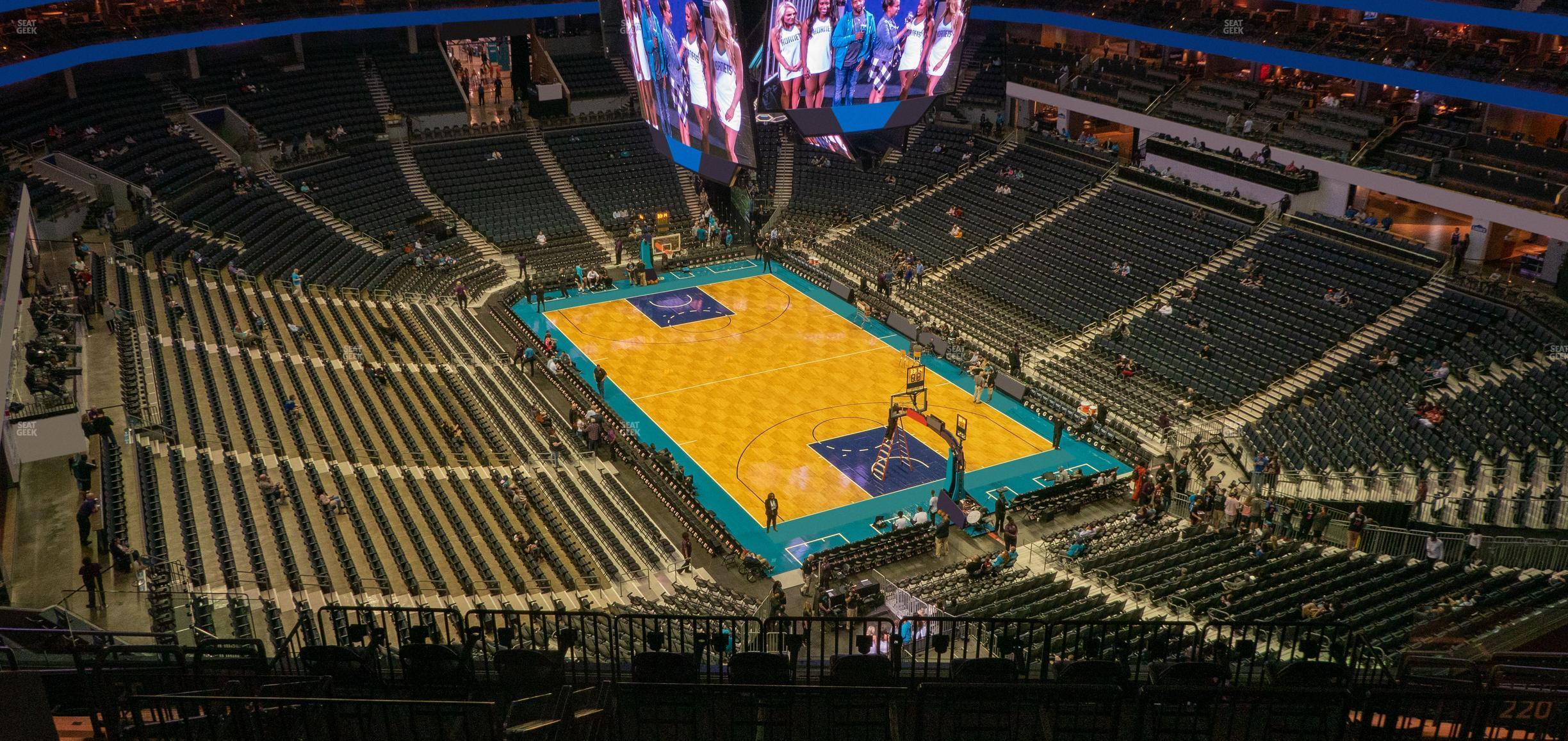 Seating view for Spectrum Center Section 220