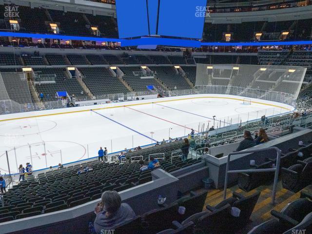 Seating view for Enterprise Center Section 118 Club