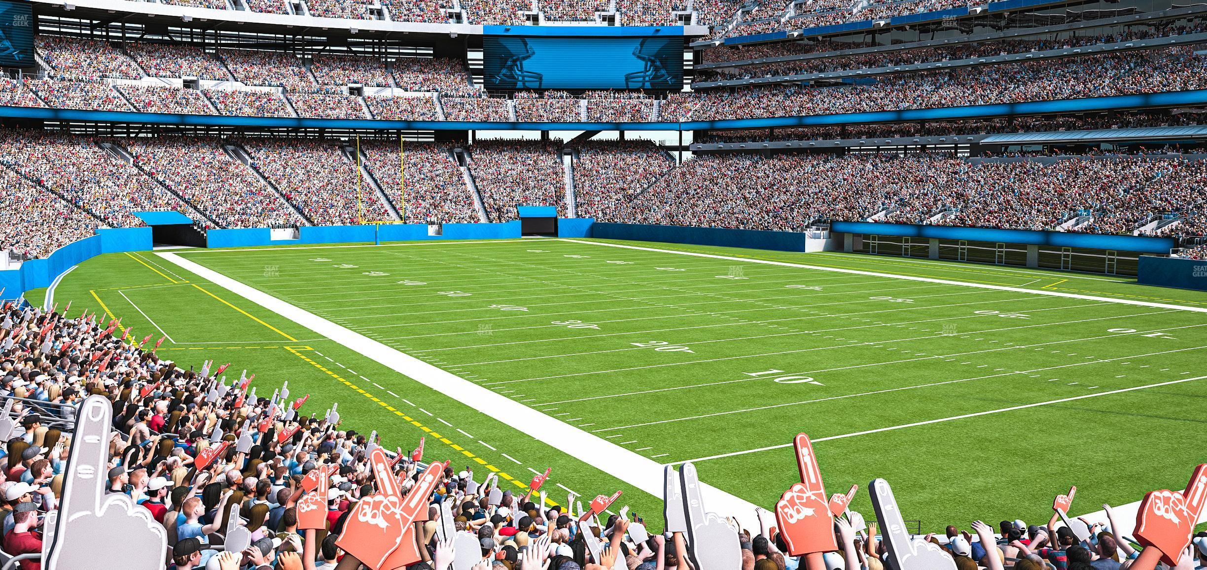 Seating view for MetLife Stadium Section 131