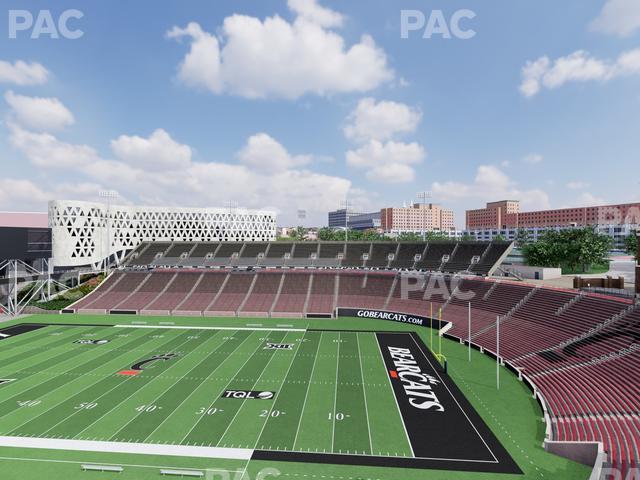 Seating view for Nippert Stadium Section Premium Club 353