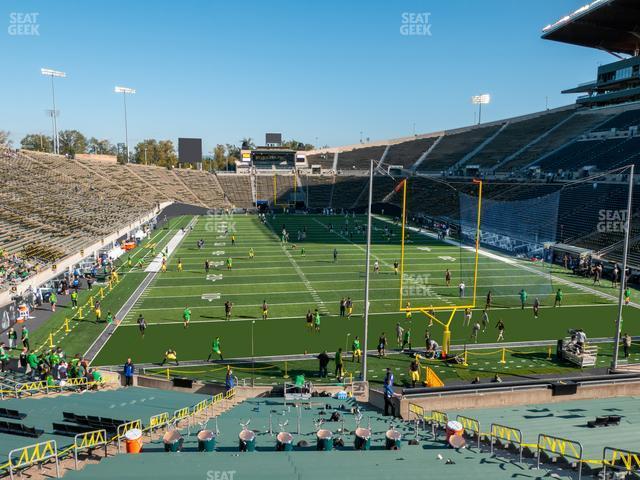 Seating view for Autzen Stadium Section 2