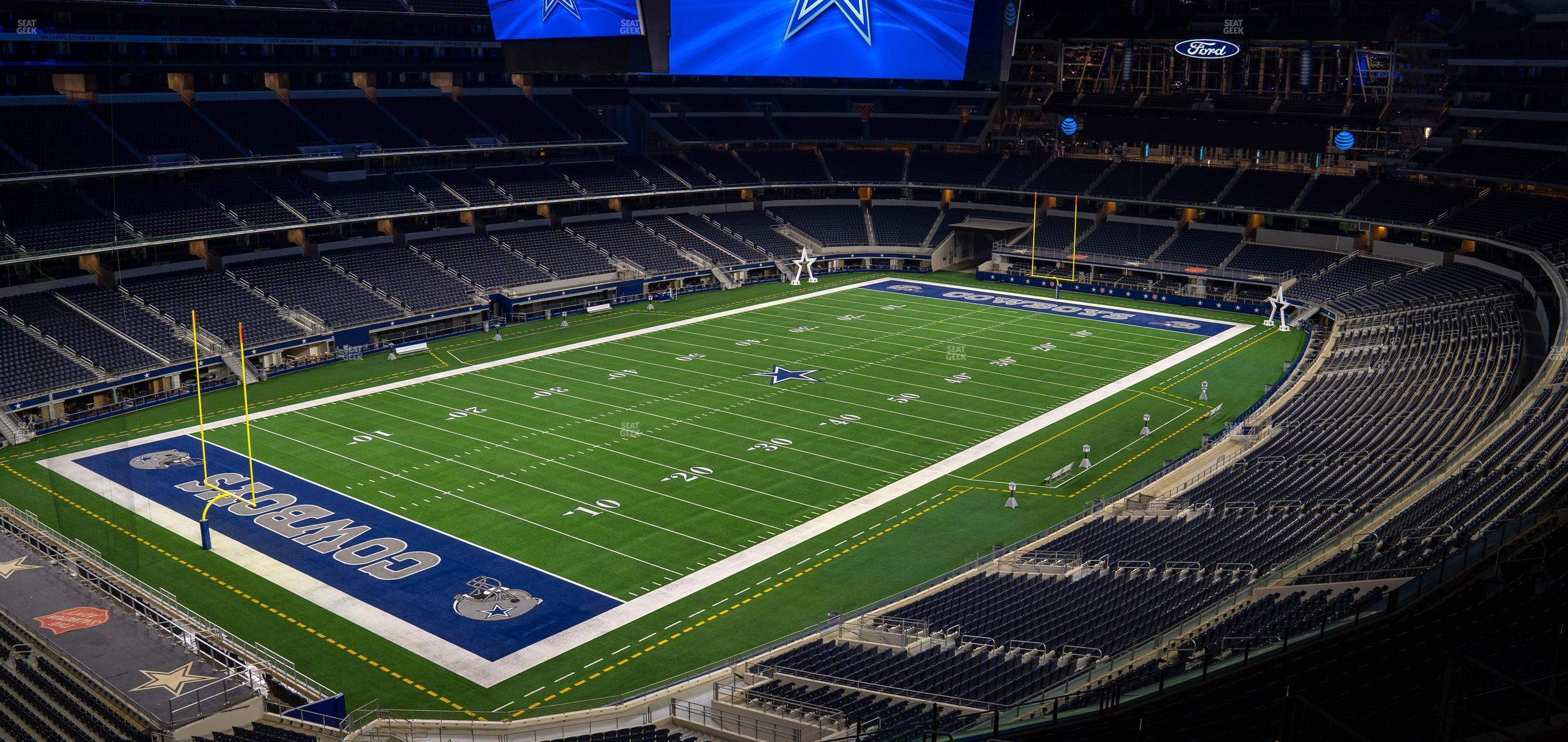 Seating view for AT&T Stadium Section Silver Suite 460