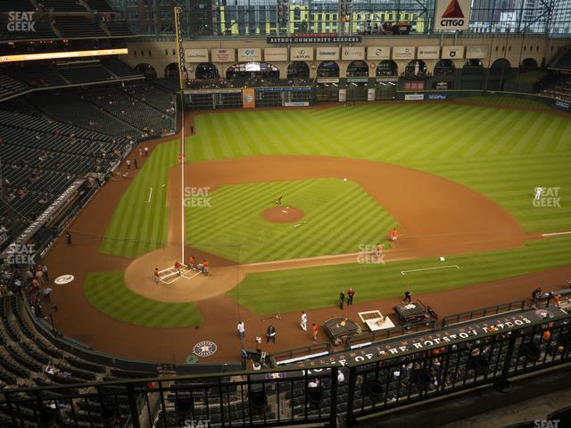 Seating view for Minute Maid Park Section 323