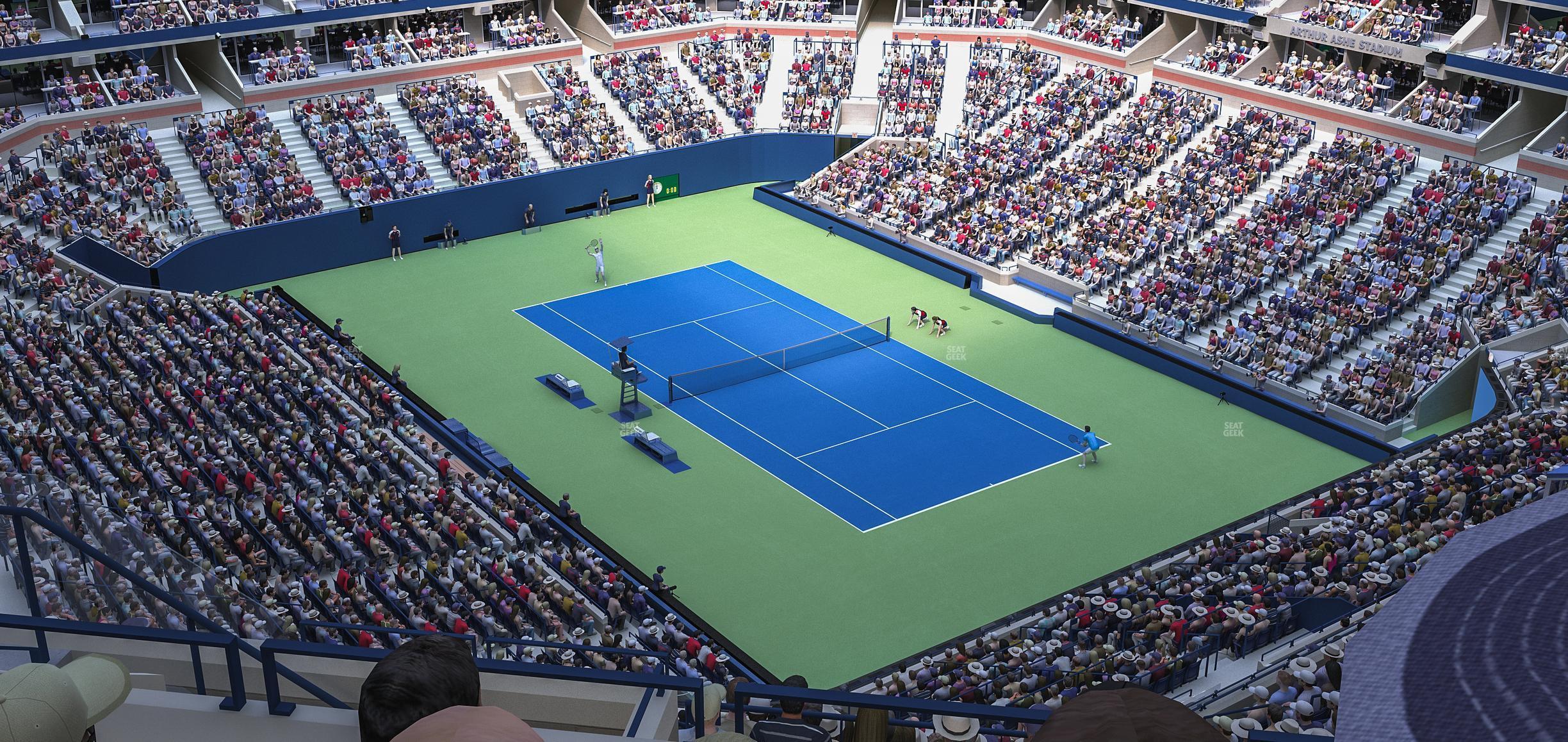 Seating view for Arthur Ashe Stadium Section 337