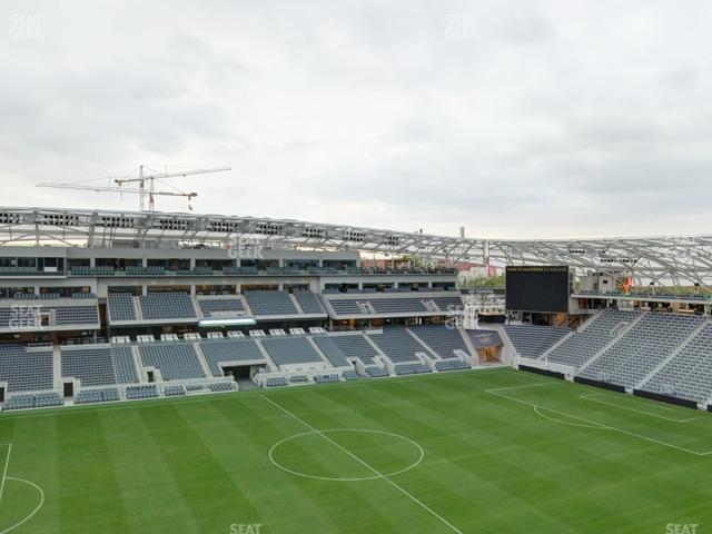 Seating view for BMO Stadium Section 215