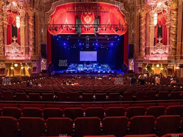 Seating view for Radio City Music Hall Section Orchestra 6