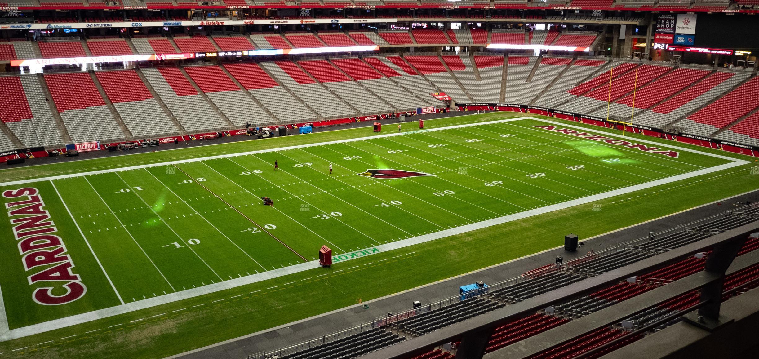 Seating view for State Farm Stadium Section Ring Of Honor 449