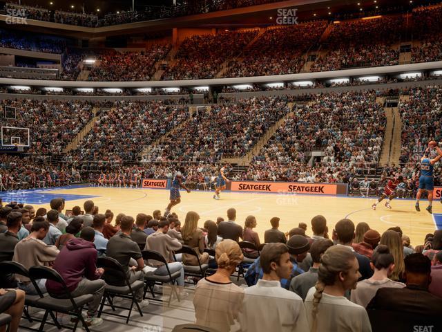 Seating view for Madison Square Garden Section Event Level Suite 4