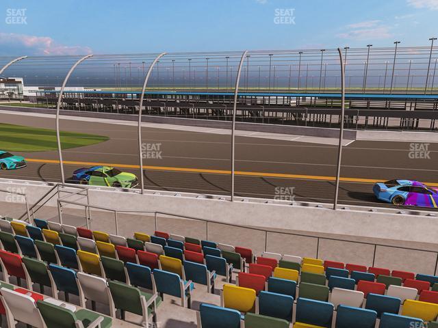 Seating view for Daytona International Speedway Section Front 162