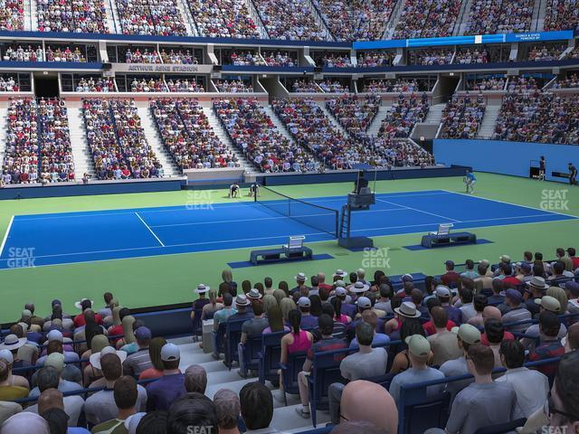 Seating view for Arthur Ashe Stadium Section 49