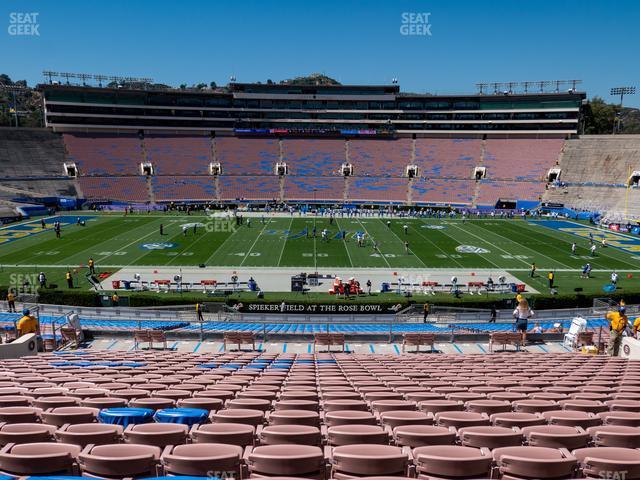 Seating view for Rose Bowl Stadium Section Upper 4