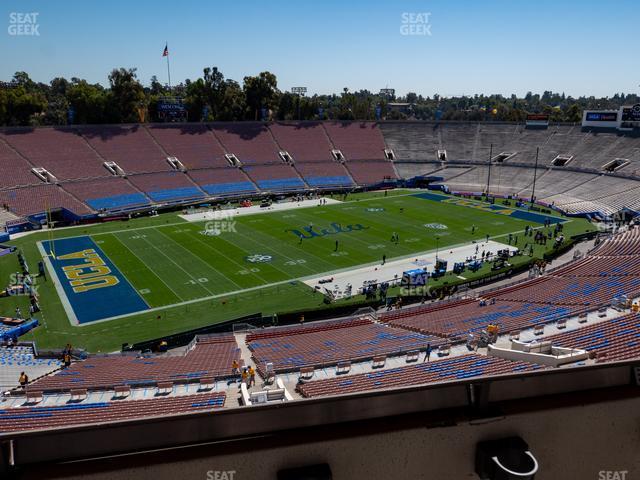 Seating view for Rose Bowl Stadium Section Club 212