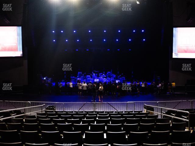 Seating view for Arizona Financial Theatre Section Main Floor 4