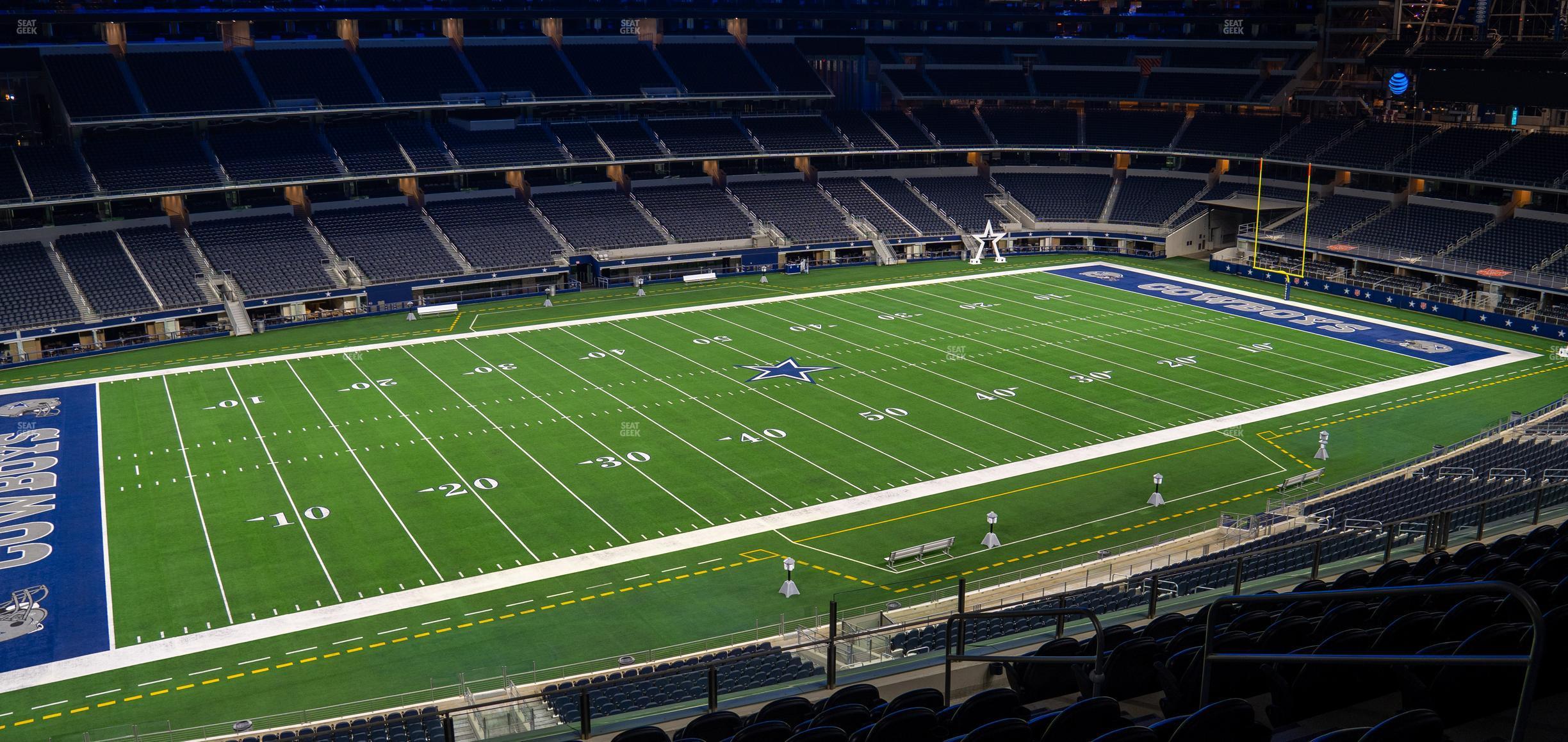 Seating view for AT&T Stadium Section C 314