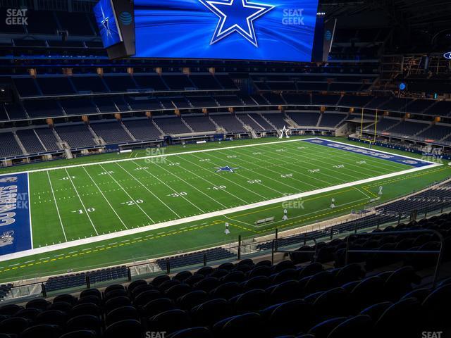 Seating view for AT&T Stadium Section C 314