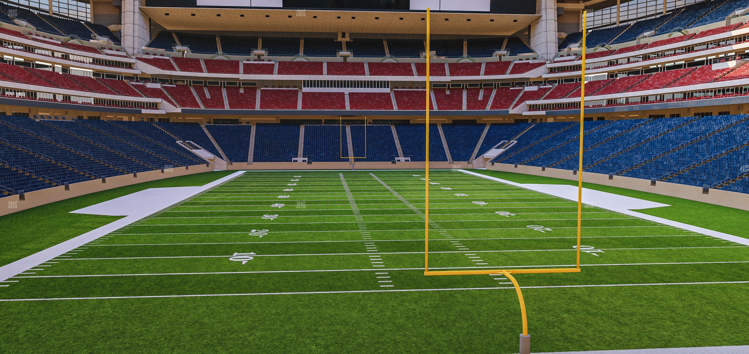 Seating view for NRG Stadium Section 117