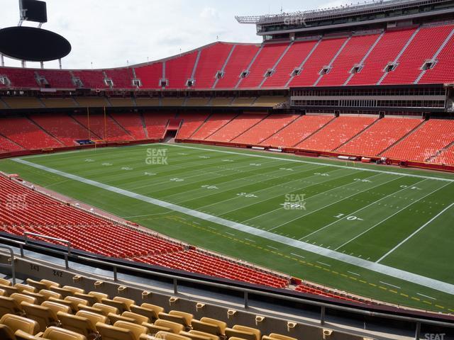 Seating view for GEHA Field at Arrowhead Stadium Section 242